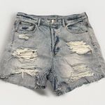 American Eagle Denim Jean Shorts Women's Boyfriend Short Cotton Boho Festival Photo 0