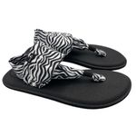 Sanuk yoga sling 2 prints sandals women’s size 9 zebra print Photo 9