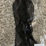NWT~We Wore What ~ Hair Bow Clip ~ Black ~ 14.5” Long Photo 0