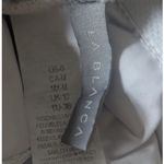 La Blanca Floral Ruffle Off-Shoulder Lace-Up One-Piece Swimsuit US 6 Photo 2