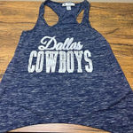 Dallas Cowboys Tank Silver Size XS Photo 0