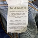 Madewell  Dark Wash Distressed Denim Button Fly 10” High-Rise Skinny Jeans Sz 26 Photo 7