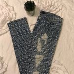 Forever 21  NWT distressed skinny patterned jeans Photo 0