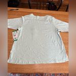 Orvis NWT Scoop Neck Pima Cotton Elbow Sleeve Top Sz XL 25β p2p Photo 7