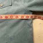 Alfred Dunner  Womens Blue Soft Faux Suede Blazer Shirt Jacket Shacket Size 10 Photo 2