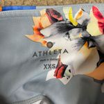Athleta Baby Blue Floral High Rise Leggings Photo 1