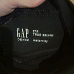 Gap maternity full belly skinny black jeans Photo 4