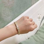 Gold Style Snake Butterflies Bracelet Photo 6