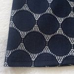 Renee C. Navy and White Circle Pattern A Photo 4