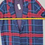 Talbots Blazer Womens 1Xp Merino Wool Plaid Old Money Career Work Casual Preppy Photo 4