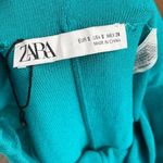 ZARA NEW Straight Leg Linen Blend Knit Pants in Size Small Photo 8