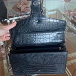 Gorgeous Vegan Crocodile Handbag Black Photo 9