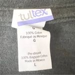 Tultex Wayne Enterprises Batman Graphic T-Shirt Women’s Size Large Dark Gray & White Photo 2