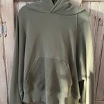 Aerie sage green cropped hoodie Photo 0