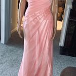 La Femme Paris One Shoulder Formal Prom Dress Photo 0