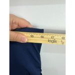 Lands' End One Shoulder Dress S Navy Tencel Minimalist Resort Chic Quiet Luxury Blue Photo 4