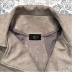 VICI NWOT  Market Moto Jacket in Light Gray Small Photo 9