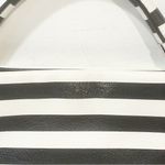Marc by Marc Jacobs  Chic Black White Striped Top Handle Crossbody Bag Photo 2