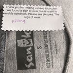 Sanuk  Organic Cotton Hoodie Sweatshirt Gray Small Photo 6