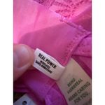 Aerie  Real‎ Power Wireless Push Up Joy Hot Pink Floral Lace Bra Sz 34B NEW Photo 4