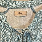 Maaji Blue & White Long Sleeve Mini Dress - size Large Photo 2