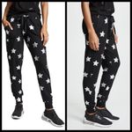 Terez 💕💕 Silver Stars Foil French Terry Joggers Photo 5