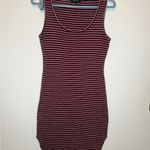 Ambiance Burgundy and White Striped Shirt Red Size L Photo 1