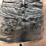 Aeropostale  Denim distressed mini skirt  festival Photo 1