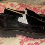 Steve Madden Black Leather Loafers Photo 1