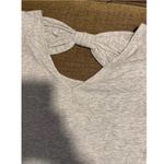 Disney  XXOO Minnie Mouse Fitted Cute Cutout with Bow T-shirt, Size Medium Photo 6