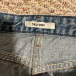 GRLFRND  Eva A-Frame Gusset Denim Skirt in Pacific- Size 28 Photo 5