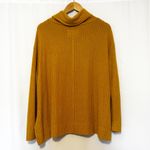 Anthropologie Maeve Vanna Cowl Neck Sweater in Marigold size Small Photo 3
