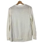 Old Navy Ivory White Scoop Crewneck Pullover Sweater M Photo 1