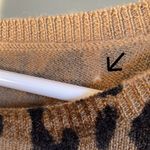 Adrienne Vittadini  Long Sleeve Leopard Bodycon Dress Size Large Photo 3