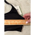 ANDIE NEW  The Marina Racer‎ Back Bikini Top Black Size M Photo 2