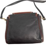 BRUNO LORELLI, Black & Brown Crossbody, handbag/purse. 9X3X9, magnetic closure, Photo 1