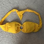 🆕Swim Suit Top, Size XS Yellow Photo 2