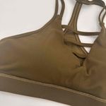 Zyia  Active Shia Green Racerback Detailing Sports Bra Size Medium Photo 1