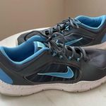 Nike Grey/Blue Flex Trainer 4 Women's Running Shoes 11 Photo 0