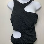 Seafolly  Australia Cut Out One Piece Swimsuit black size 14 Photo 2