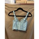Victoria's Secret NWT  Dream Angels Unlined Lace-Up Corset Top Size S-DD Photo 3