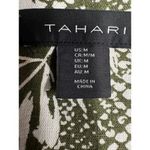 Tahari Tropical Print Linen Blend Blazer Jacket Womens Size Medium Forest Fairy Photo 8