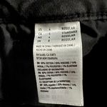 American Eagle  Black Distressed Frayed Denim Mini Skirt Size 4 Regular Grunge Photo 4