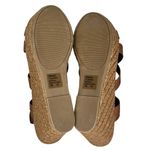 Jellypop  Sandals Platform Wedge Memory Foam Springs Cognac Distress 11M New Photo 7