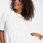 ASOS ♥️ 3/$12 NWT Maternity Oversized Casual Smock Top in White Photo 0