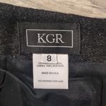 KGR Coal Merino Wool Pencil Skirt Size 8 Gray Photo 2