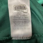 Twist Front Velvet Mini‎ Dress M Dark Green Keyhole Neck Long Sleeve Size M Photo 11