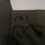 Aerie  Offline Seamless Sidewalk Ribbed High Waisted Logo Leggings Green Photo 4