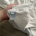 Lauren Moshi  White Long Sleeve Denim Patch Shirt Photo 4