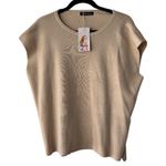 PRETTYGARDEN Knit Tank Top Sleeveless Casual Comfy Sweater Vest Top Size L Photo 2